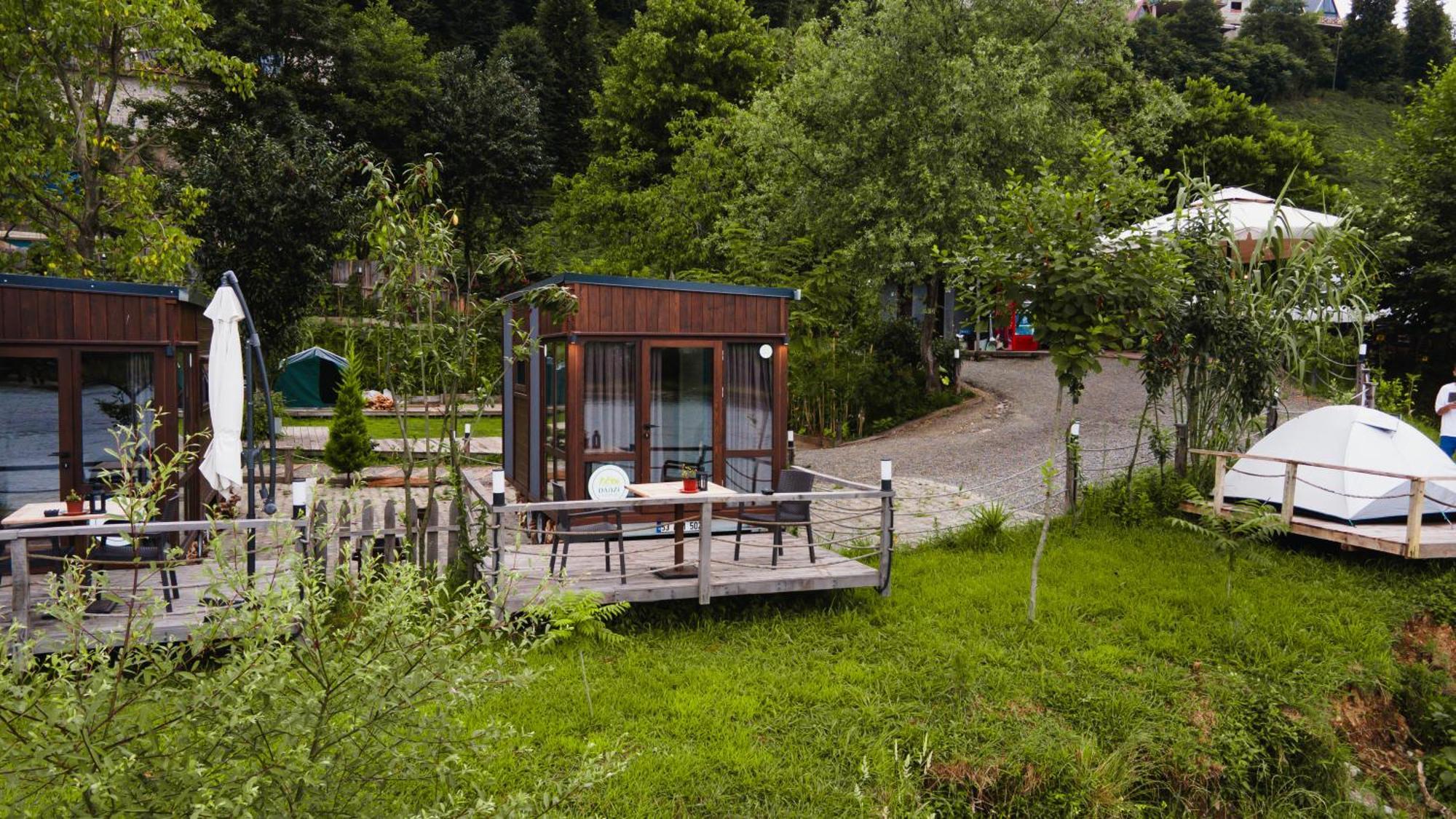 Hotel Danzi Camping Tiny House Rize Exterior foto